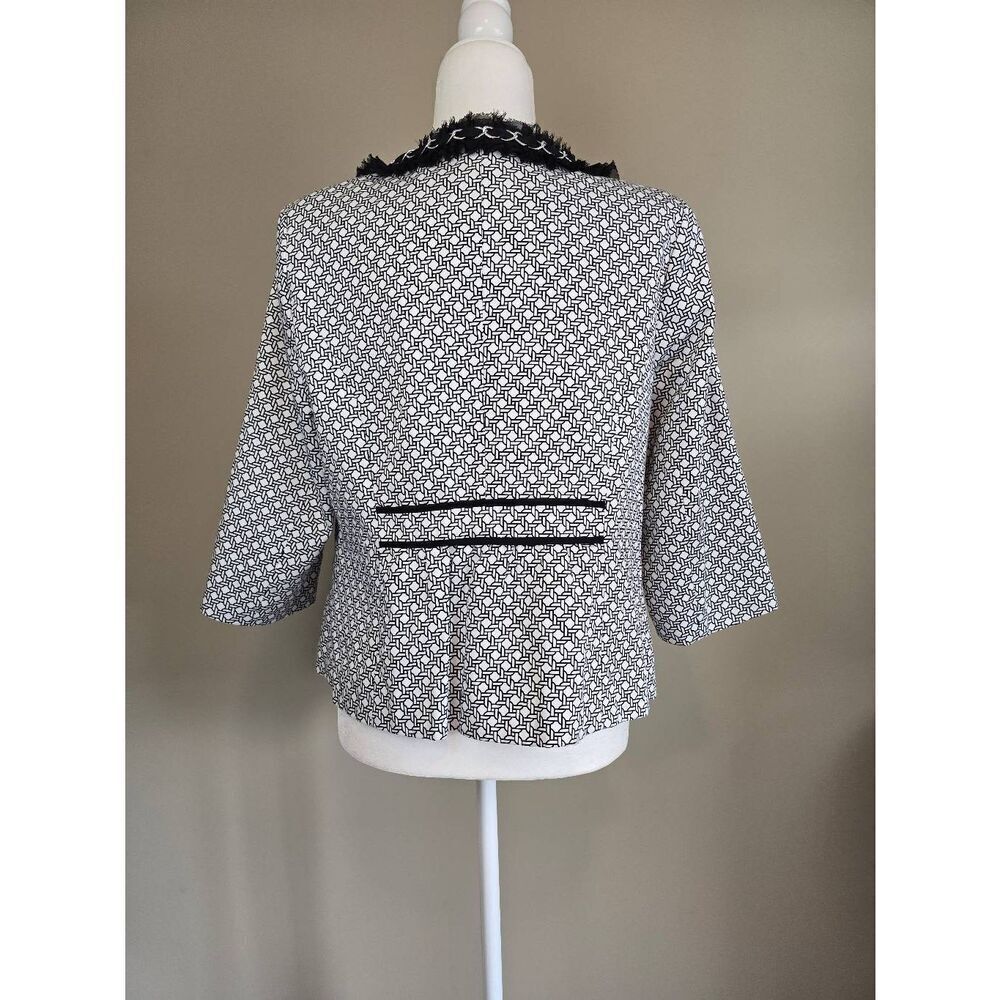 A. Giannetti Open Front Blazer Sz L - Picture 4 of 7